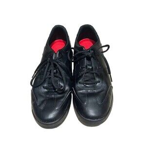 Shoes for Crews Woman’s 9 Liberty Sneakers Black Lace Up For Serving Or Working